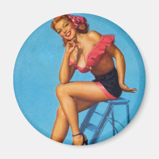 Íman Pin Up Girl Refrigerator Magnet