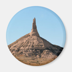 Íman Pináculo da rocha da chaminé de Scottsbluff