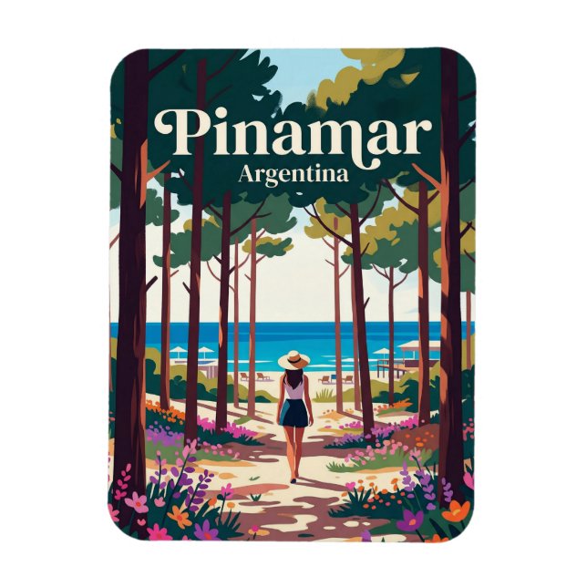 Íman Pinamar Argentina (Vertical)