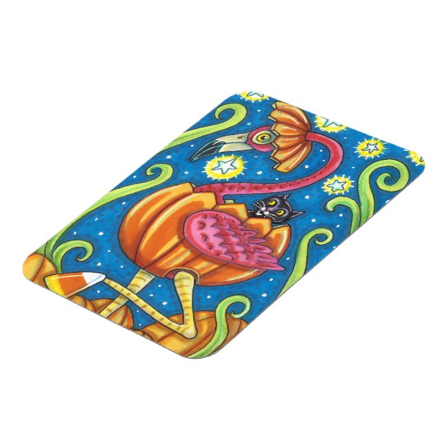 ÍMAN  PINCO DE PINCO FLAMINGO E GATO NEGRO NA BOMBA (Left Side)