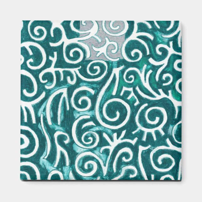 Íman Pine Green Magnet (Frente)