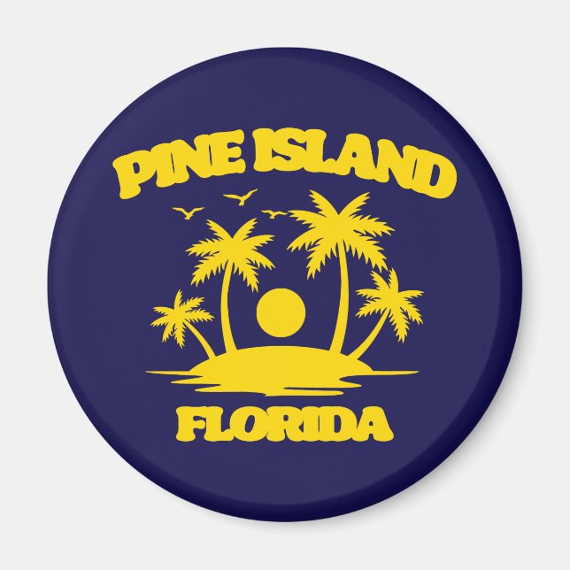 Íman Pine Island Florida (Frente)
