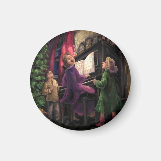 Íman Ping de Natal junto (Frente)