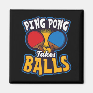 Íman Ping Pong leva Design de bolas Tênis