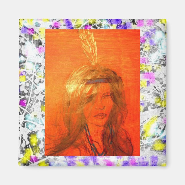 Íman pinga de menina indiana (Frente)