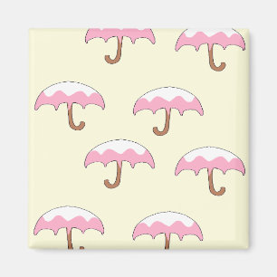 Íman pingando padrão guarda-chuva