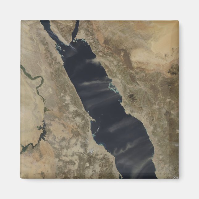 Íman Pingentes de poeira sobre o mar Vermelho (Frente)