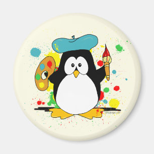 Íman Pinguim artístico