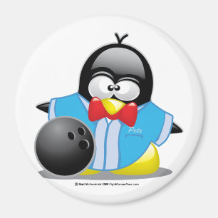 Íman Pinguim da boliche