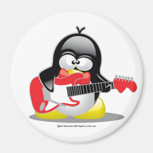 Íman Pinguim da guitarra elétrica