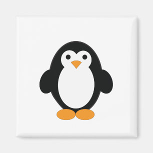 Íman Pinguim de desenho animado