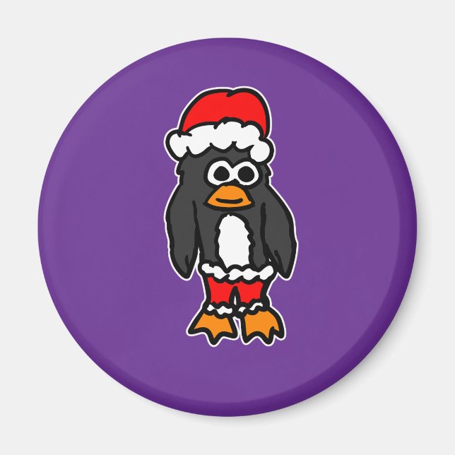 Íman Pinguim de Natal  (Frente)