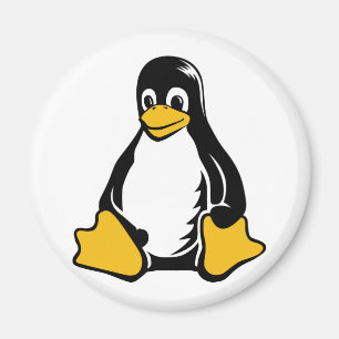 Íman Pinguim de Tux - (Linux, Open Source, Copyleft,