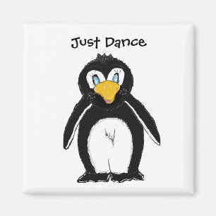 Íman Pinguim Fofo - Apenas Dança