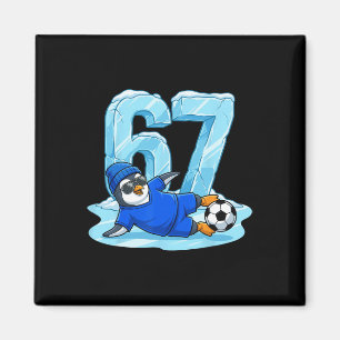Íman Pinguim Futebol 67 Rampa de Gelo Esportes de Inver
