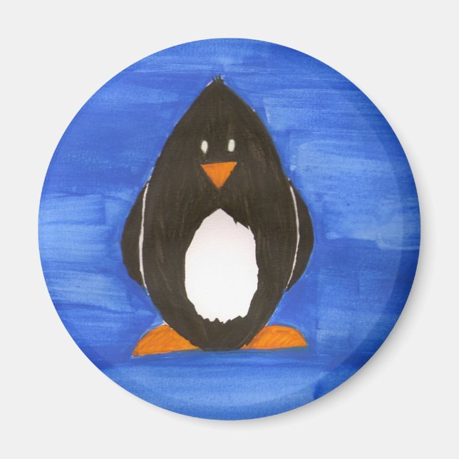 Íman pinguim pintado (Frente)