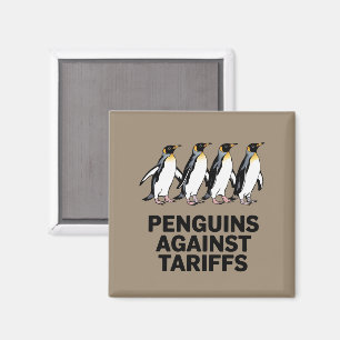 Íman Pinguins Antigos Protestam Contra Tarifas Engraçad