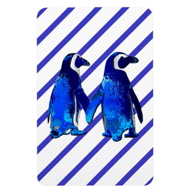 Íman Pinguins apaixonados - (Vertical)