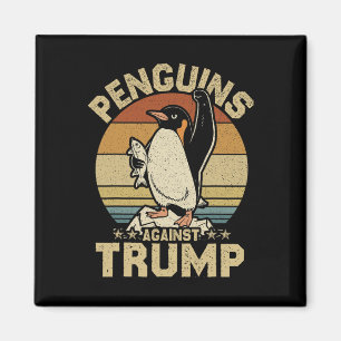 Íman Pinguins Com Nadadeiras Para Cima Resistem Pinguin