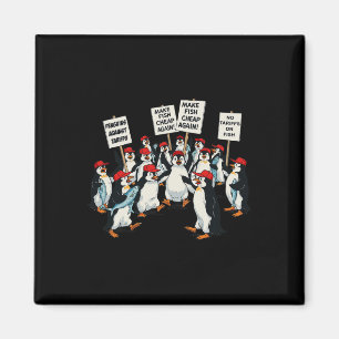 Íman Pinguins Contra Direitos Anti-Pautais De Penguin D