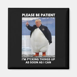 Íman Pinguins contra Tarifas Anti-Trump