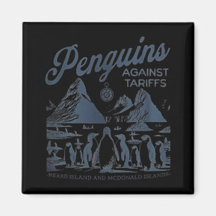 Íman Pinguins Contra Tarifas Ouviram Ilha Engraçada Tru