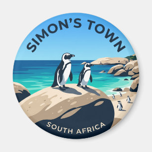 Íman Pinguins da Praia de Boulders África do Sul