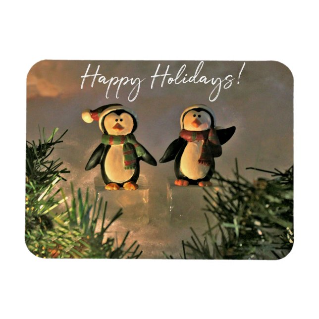 Íman Pinguins de Feriado (Horizontal)