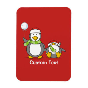 Íman Pinguins de neve de Natal
