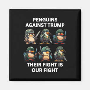 Íman Pinguins Irritados Contra Acalmar Sua Luta É Nosso