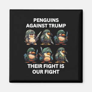 Íman Pinguins Irritados Contra Trump A Luta Deles É Nos