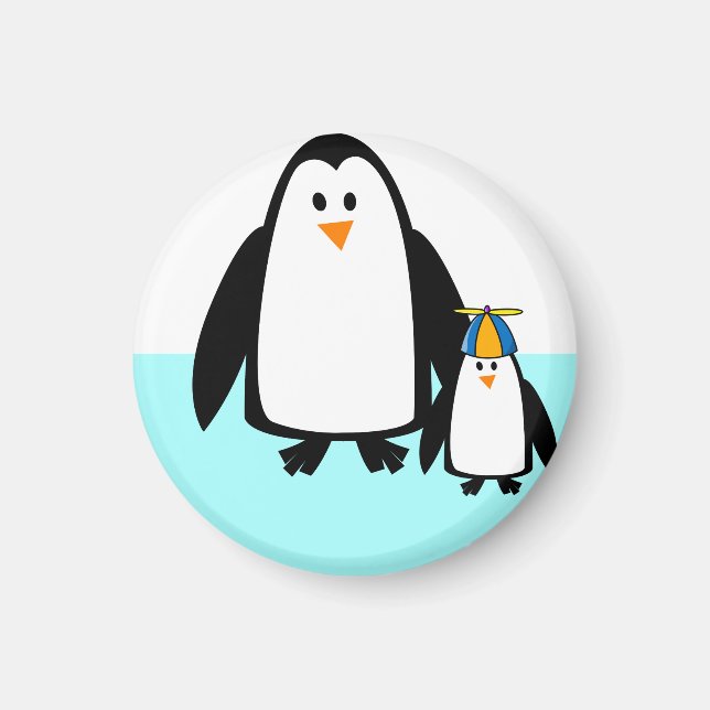 Íman Pinguins, Natureza, Animais (Frente)