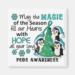 Íman Pinguins PCOS do Natal