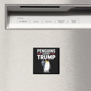 Íman Pinguins Resistentes Contra Trump com Nadadeiras L