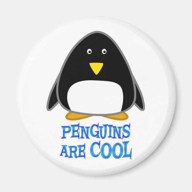 Íman Pinguins são Legal (Frente)