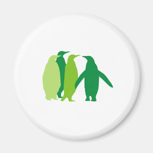 Íman Pinguins Verdes