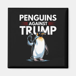 Íman Pinguins Viram as Barbatanas Para Resistir Pinguin