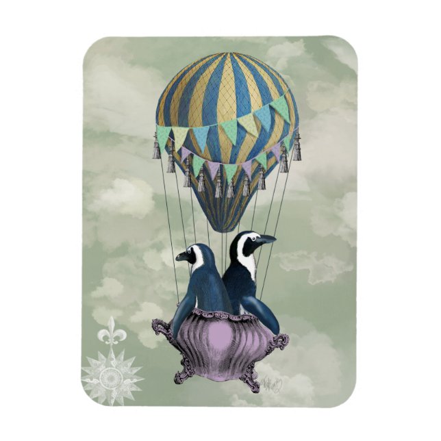 Íman Pinguins voadores 2 (Vertical)