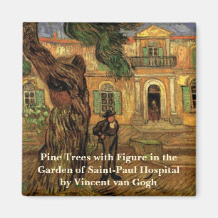 Íman Pinheiros em Saint-Paul por Vincent van Gogh