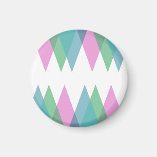 Íman Pink and green triangles