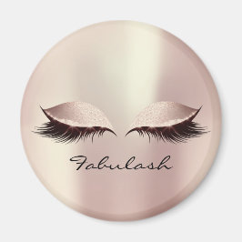 Íman Pink Blush Girly Makeup Lashes Nome Blush