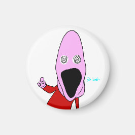 Íman Pink brainwashed puppet pointing