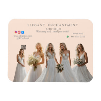 Íman Pink Bridal Bliss Celebrate Love Happiness Wedding