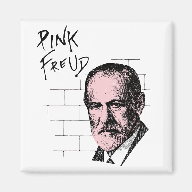 Íman Pink Freud Sigmund Freud (Frente)