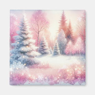Íman Pink Winter Wonderland Natal