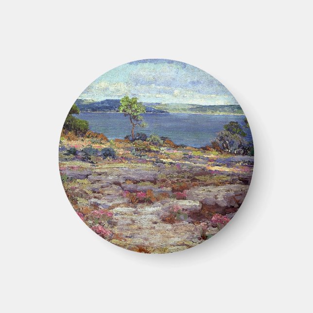 Íman Pinks de montanha em Bloom, (Frente)