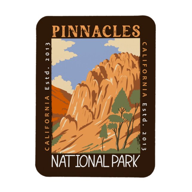 Íman Pinnacle National Park California Distúrbio (Vertical)