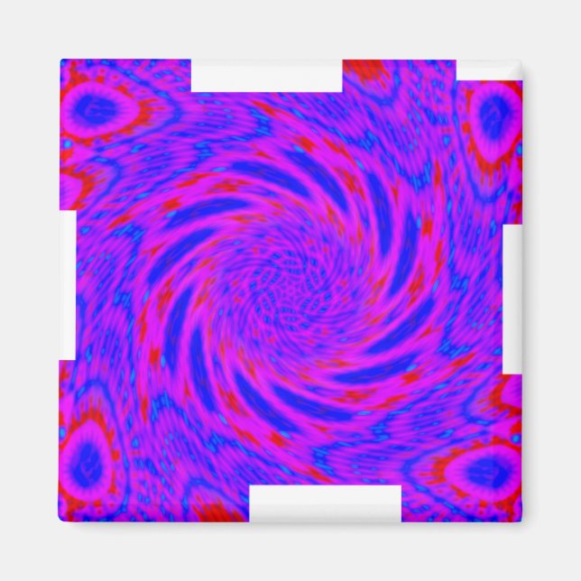 ÍMAN PINO DE COR MODERNA MANDALA (Frente)