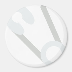 Íman pino de segurança aberto