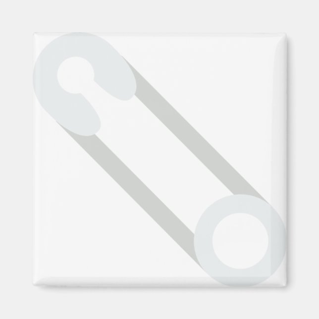 Íman pino de segurança fechado (Frente)